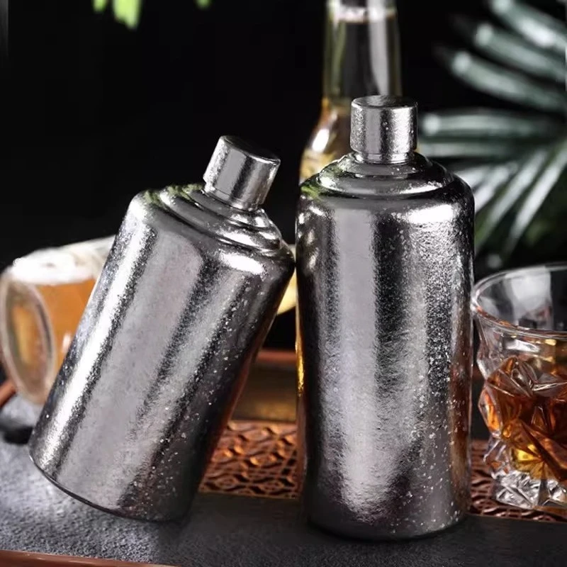 Household outdoor travel carry large capacity leak-proof Baijiu jug wine bottle