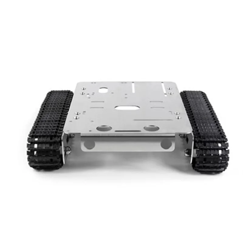 Robot Tank Chassis Intelligent Car Stainless Steel Track Multi-function Car Body Diy For Arduino Project