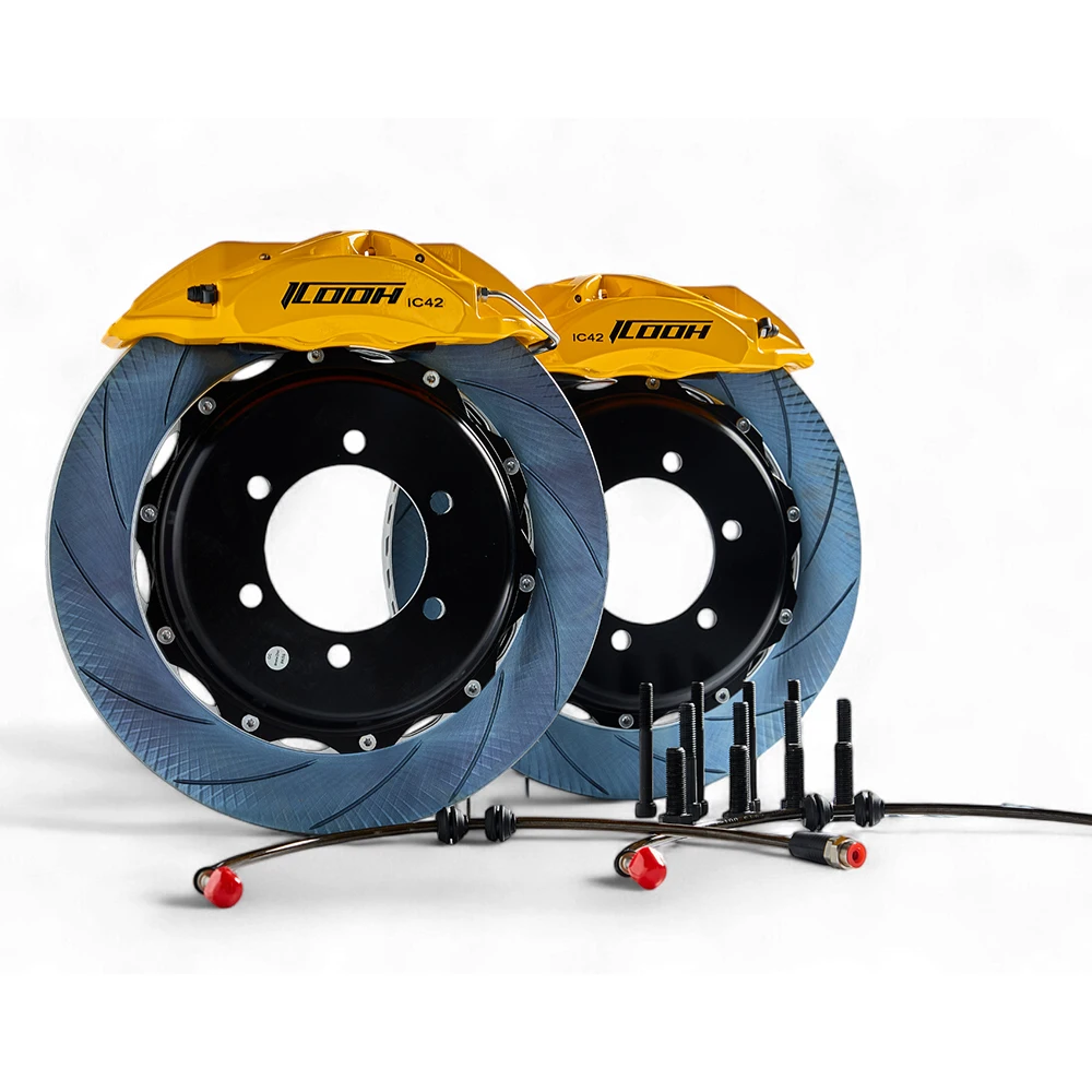 

Pistons 355-405mm Rotor Size Modified Racing Big Brake Kit for dodge Challenger Geely Coolray High Performance Front X61 6