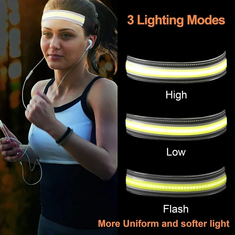 210 ° breiter LED-Scheinwerfer mit hohem Lumen und Taschenlampe