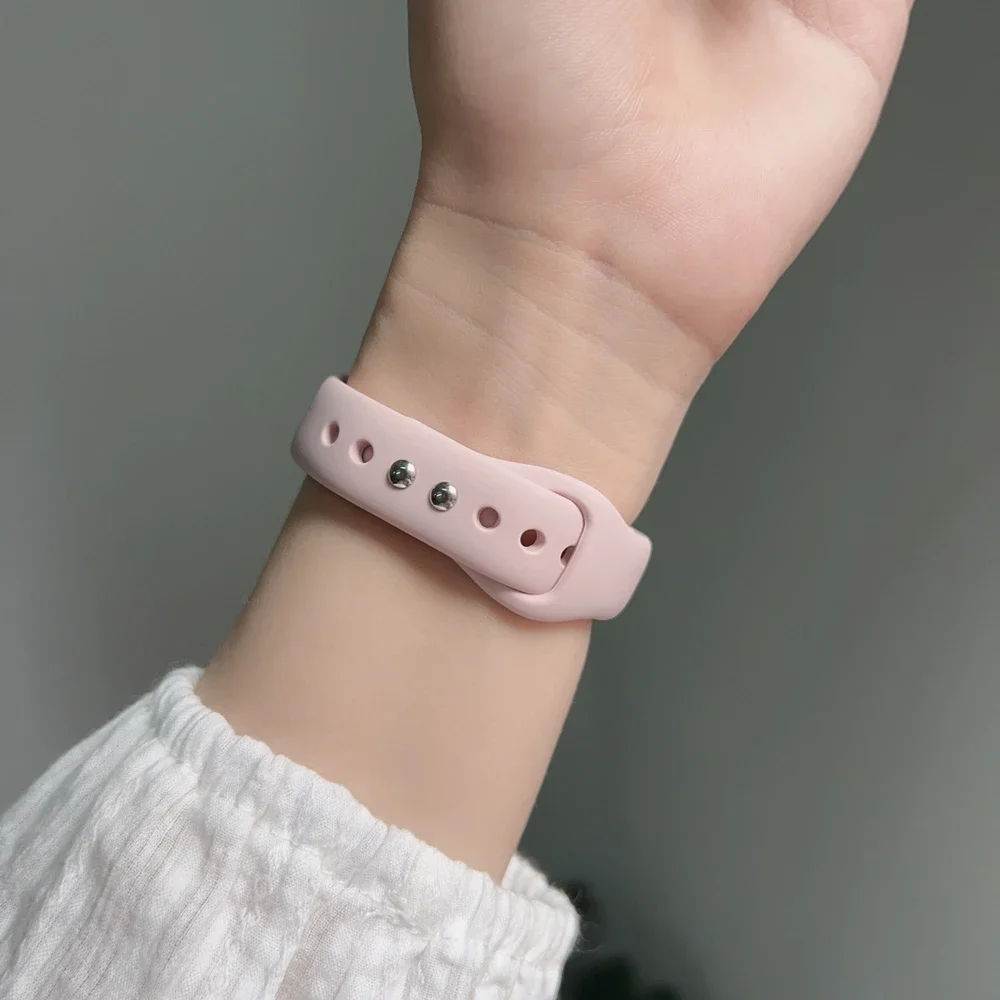 優れたシリコン薄型ストラップ Apple Watch バンド iwatch 女性 38 ミリメートル 40 ミリメートル 41 ミリメートル 42 ミリメートル 44 ミリメートル 45 ミリメートル 46 ミリメートル 49 ミリメートル