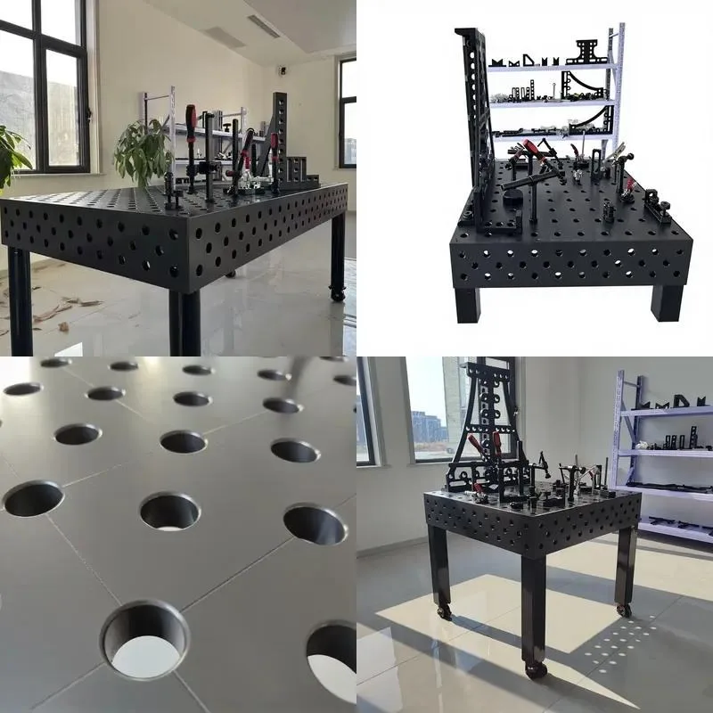 Professional Heavy Duty Modular Cast Iron Platform Custom 3D Metal Fabrication Welding Table