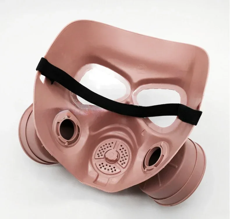 Taktische Maske Airsoft BB Gun CS Cosplay Kleidung Schutz Vollgesichts-Gasmaske Rosa Grün Schwarz Abnehmbare Taktische Gasmasken – Detail 15