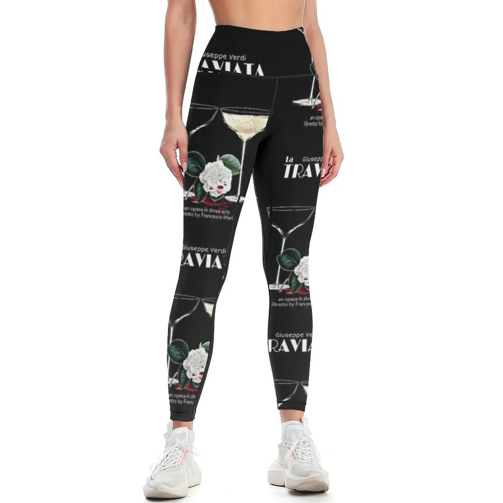 OPERA POSTER: VERDI'S LA TRAVIATA Leggings Women's fitness Jogger pants Legging sport Womens Leggings