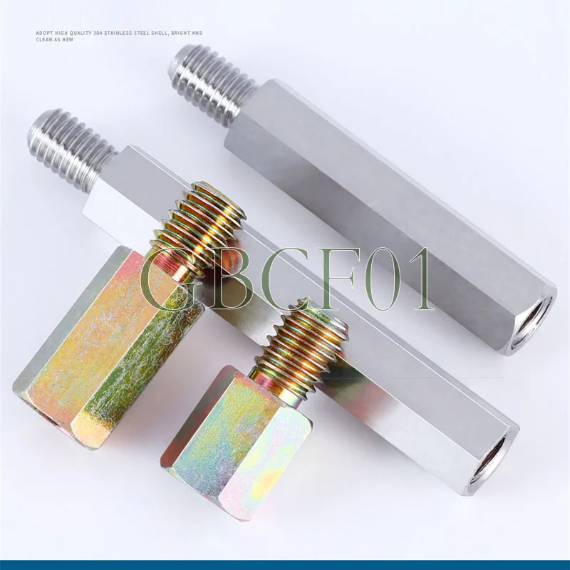 M3 M4 M5 M6 M8 Nickel Plated Hexagonal Standoff Spacer Support Column for PC Motherboard Chassis Screw Post