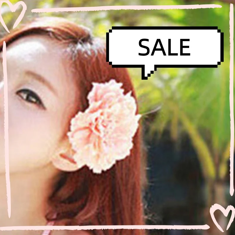 

Colorful Flower Clamp Peony Flower Brooch Sweet Barrette Wedding Bridal Floral Hair Clip DIY Hair Accessories Cute Hairpins