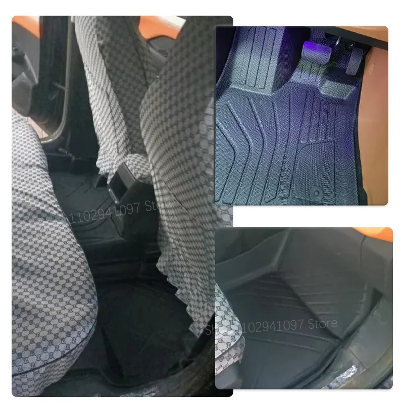 3PCS Tappetino per auto per Aeolus Yixuan Shine Fengshen D53 2019 ~ 2026 Resistente allo sporco Mano sinistra Dand Pad Copertura del piede Accessori auto