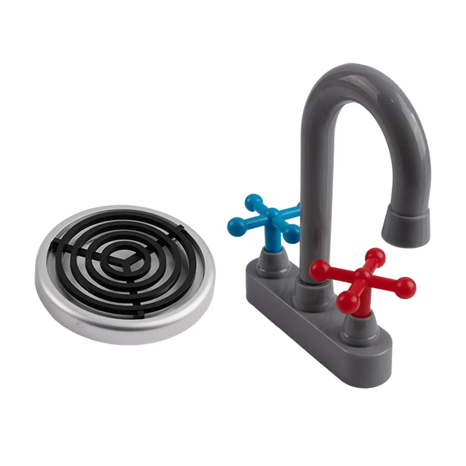 Pretend Play Kitchen Toy, Dollhouse Accessory, Cooking Accessories for Kids 3-6