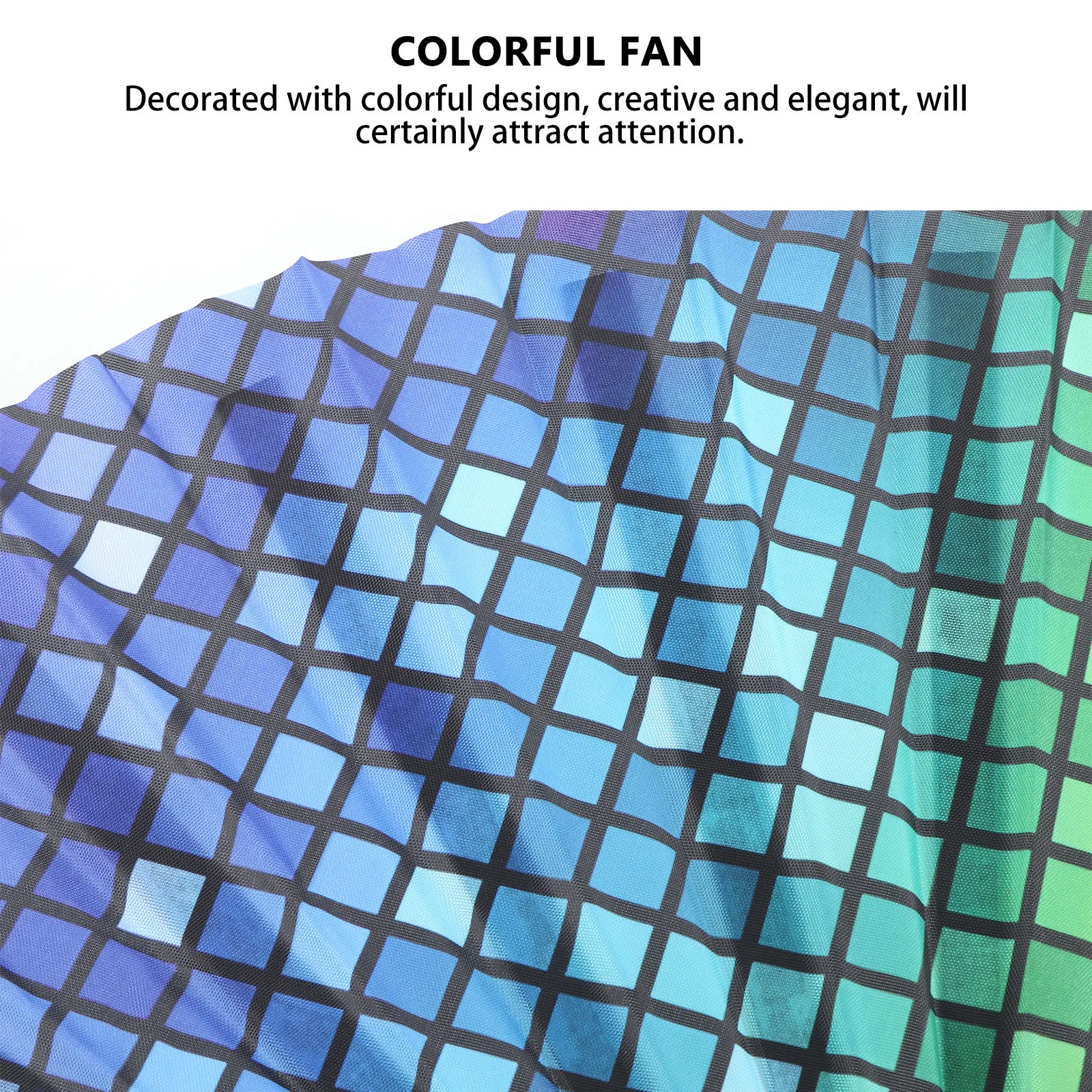 

1Pcs Folding Fan Japanese Style Lightweight Handheld Decorative Fan Summer Wedding Gift Dance Performance Party Favor