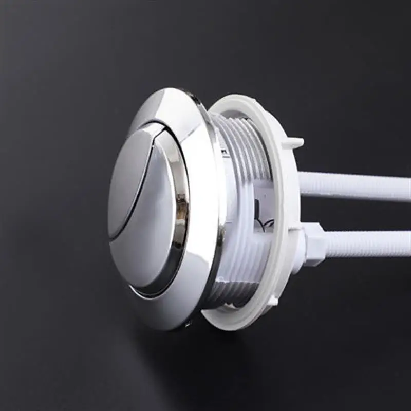 #@1Pc Universal Dual-flush Toilet Tank Push-button Flush Button 38/48/58mm Toilet Seat Tank Valve Dual-button Bathroom Accessor