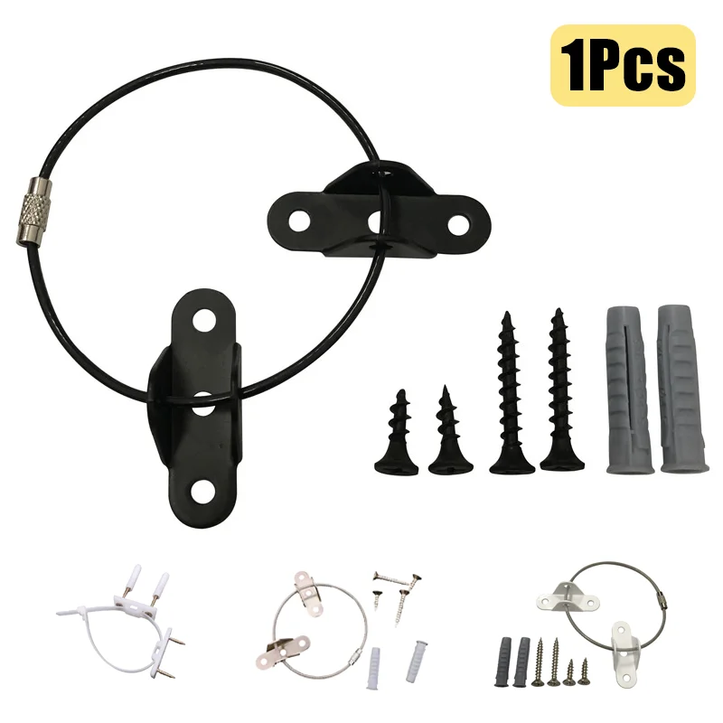 Furniture Fall Preventer Kids Safety Proofing Metal Furniture Anchor toWall Furniture Anti-Tipping Device Kit Keep Baby Pet Safe
