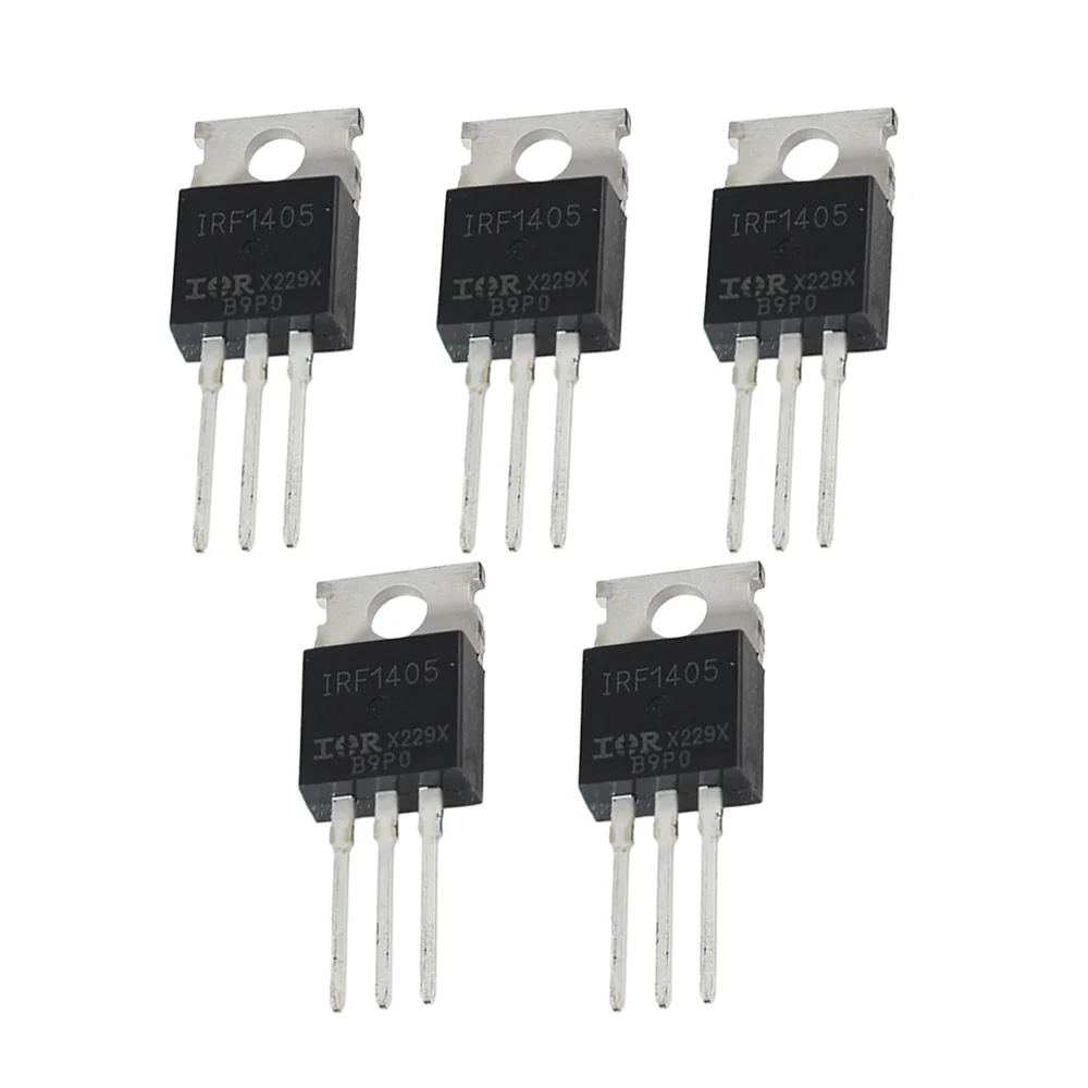 5PCS MOSFET Transistor IRFZ44N IRF3205 IRF1404 IRF1405 IRF4905 IRF540 IRF9540 TO-220 Kit de transistor de efeito de campo