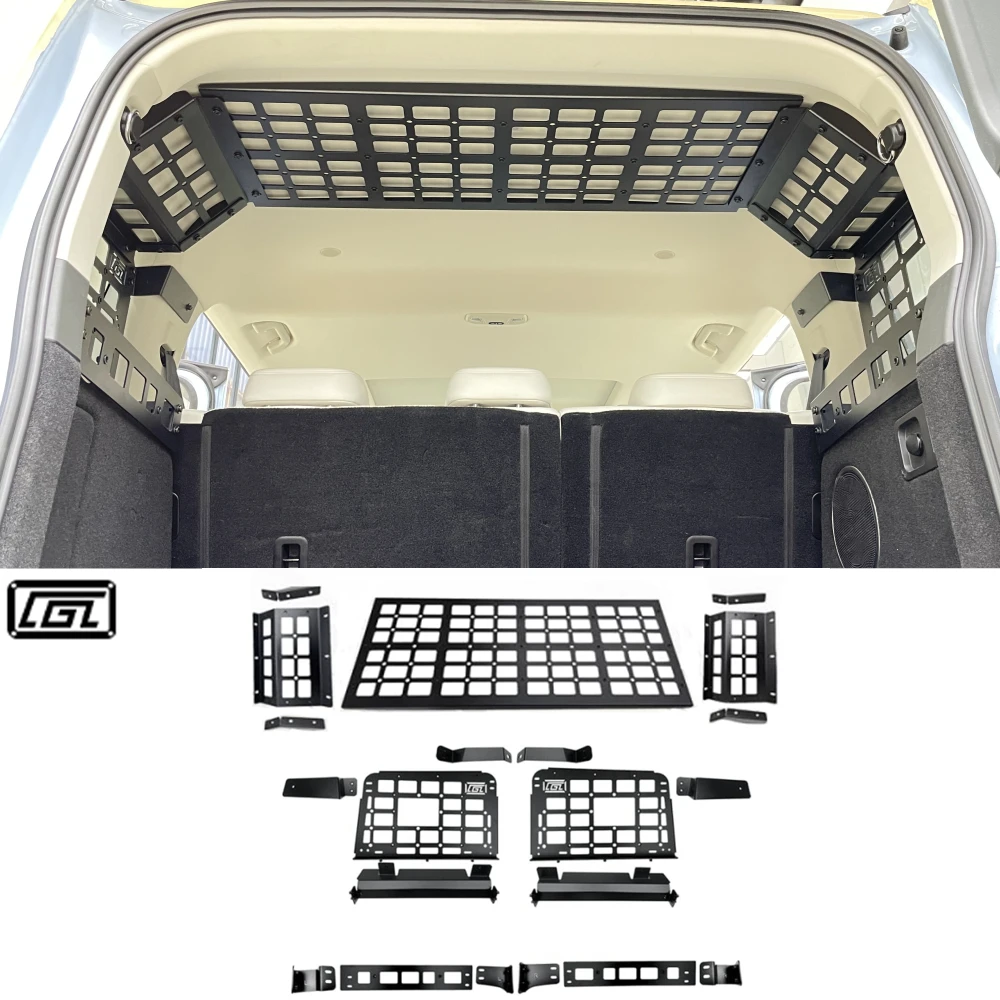 

Fit for GWM Tank 300 Hi4-T Hybrid 2024 2025 Trunk Side Window Molle Panel & Upper Storage Racks