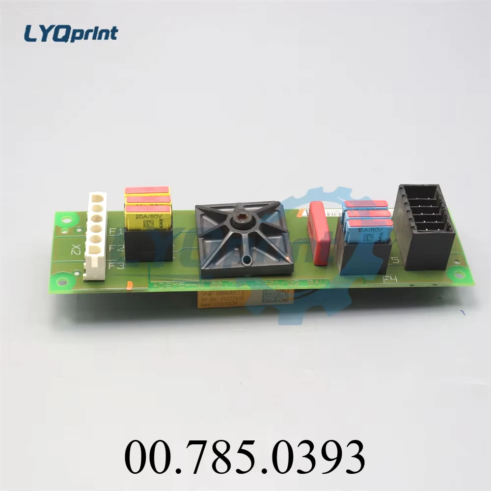 

00.781.5601 ADSM5-48 00.785.0393 Печатная плата Плоский модуль Heidelber PM52 PM74 Детали печатной машины 90% новый