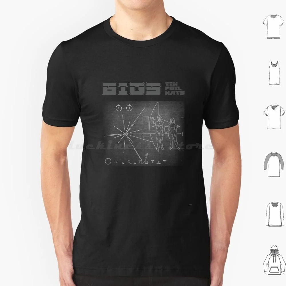 Bios-Tin Foil Hats T Shirt 6Xl Cotton Cool Tee Cortek Bios