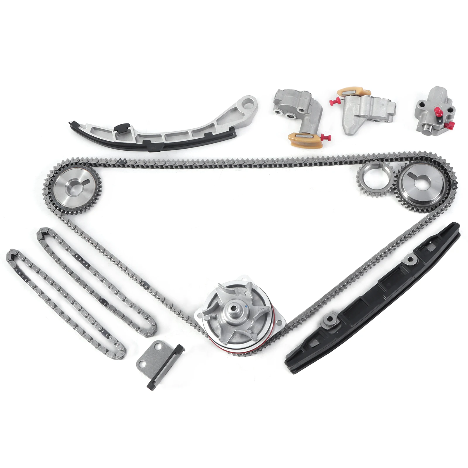 

Комплект цепи ГРМ, водяной насос 270605A000 13028AC010 для 2007-2012 Infiniti G35 FX35, запасные части для автомобилей, автоаксессуары