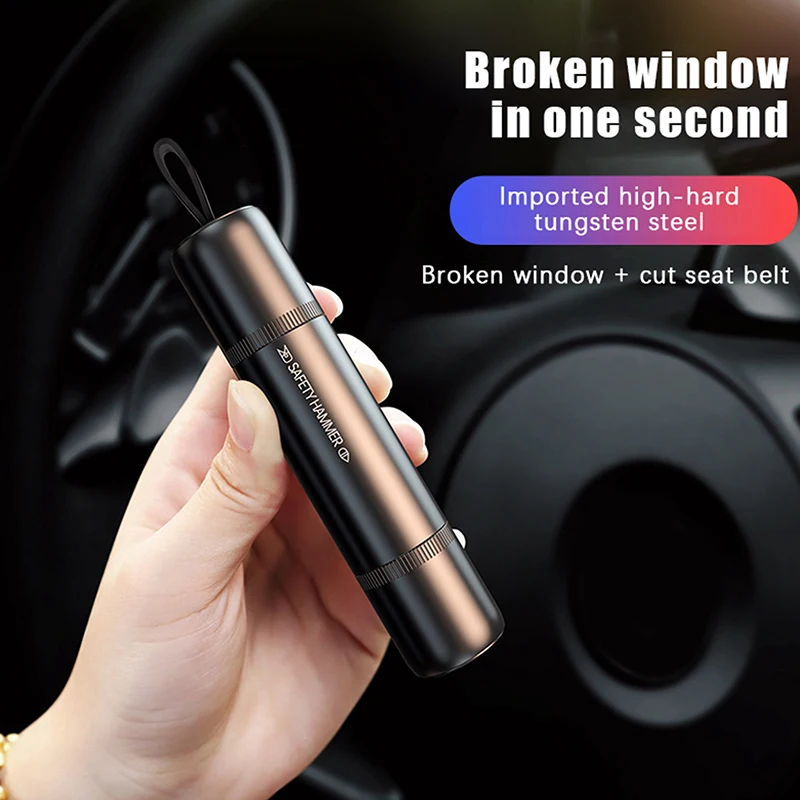 Multifunctional Mini Car Safety Hammer Emergency Glass Breaker Cut High Hardness Rescue Tool Emergency Accident Escape Tool