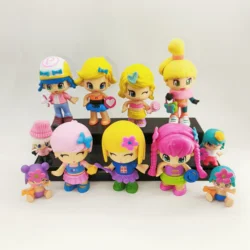 New Pinypon Gilr and Baby Action Figure Dolls Cute DIY Detachable Dress Up Toy Interchangeable Outfits Figuras Kid Girl Toy Gift