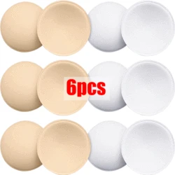 2/6PCS Soft Bra Pads Inserts Removable Bra Pad for Women Breast Push Up Enhancer Bra Pad Sports Bras Cups Insert Bikini Swimsuit