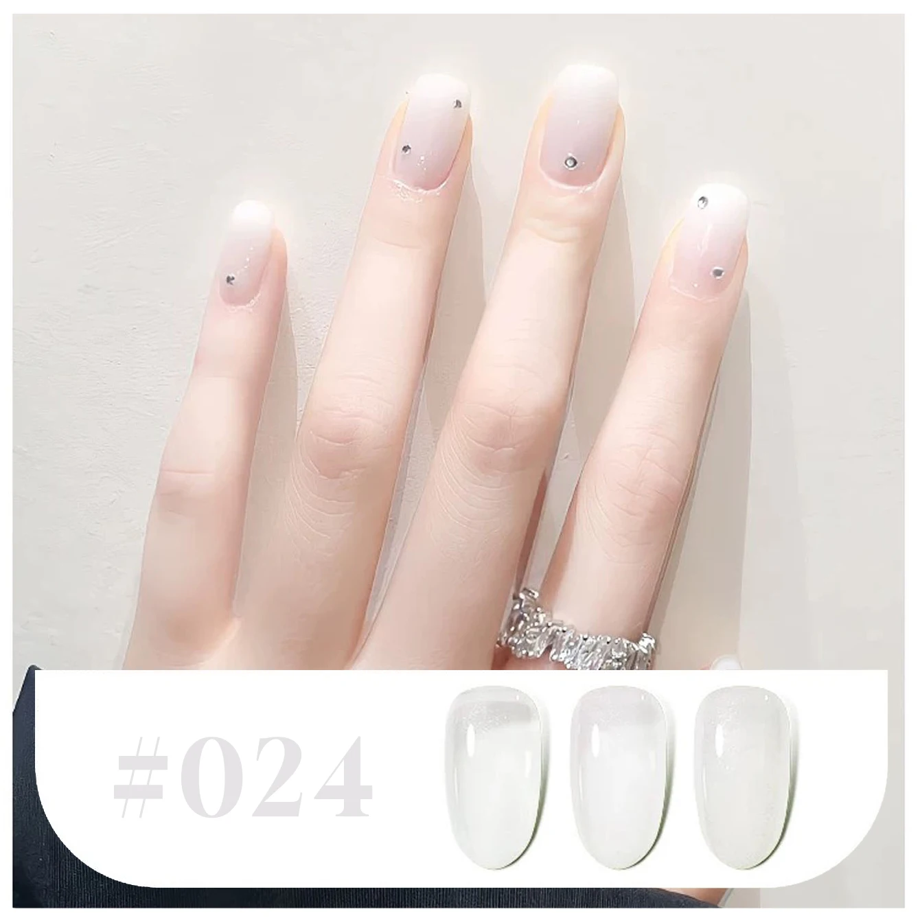 1-42PCS Jelly Nudeเจลเล็บ2065ยอดนิยมWhiteningอ่อนโยนอารมณ์อเนกประสงค์เล็บยาวนานSalon DIY Art Supplies