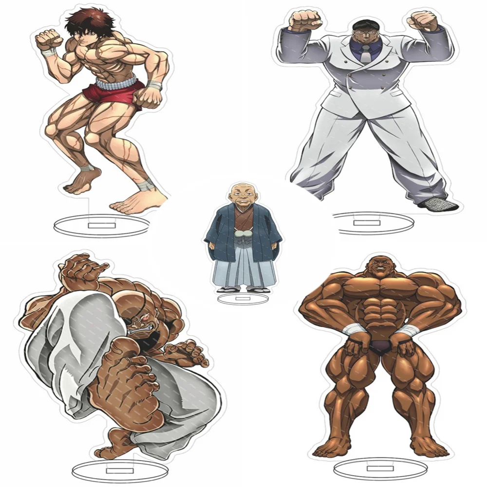 Anime Grappler Baki Hanma Yujiro Acrylic Stand Model Figure Cosplay Plate Holder Topper Birthday Fans Christmas Gift