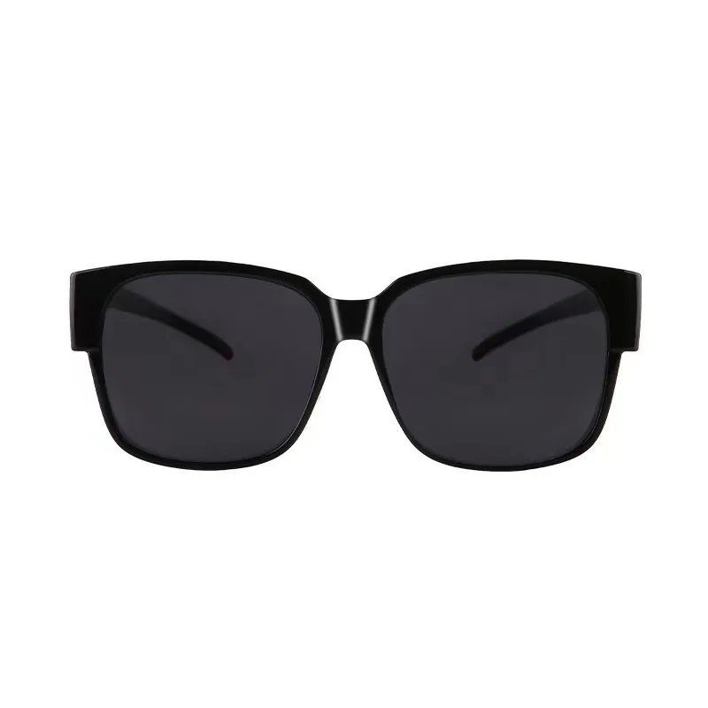 Modische übergroße Sonnenbrille, luxuriöses Fahren, Angeln, Reisen, Retro-Clip auf quadratischen Sonnenbrillen – Detail 4