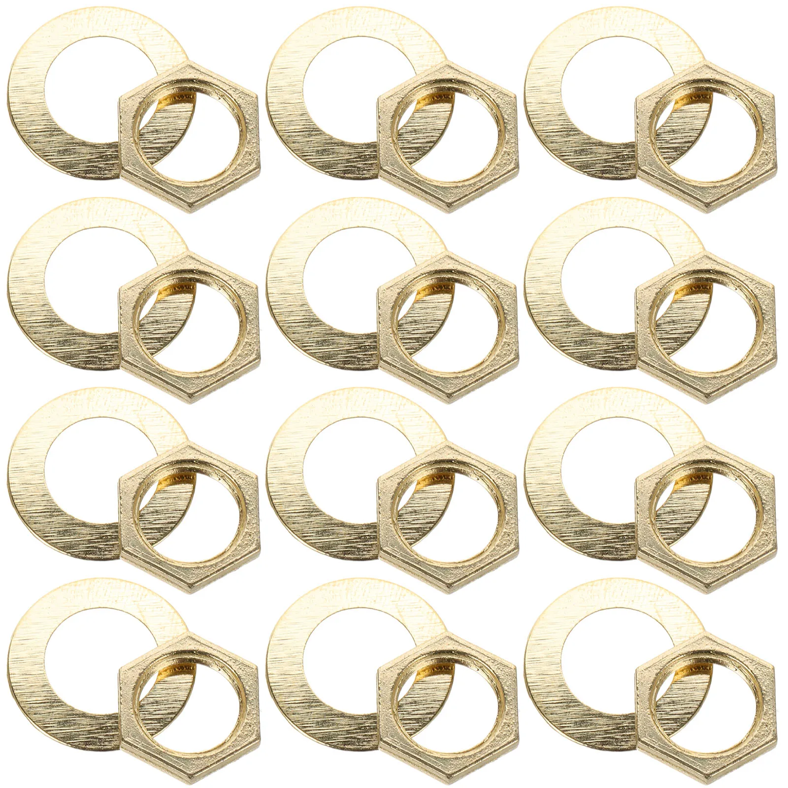 

1 set Clock Accessories Quartz Mechanism Replacement Kit Metal Rubber Washers Nuts DIY Wall Clock Parts Stability Durability