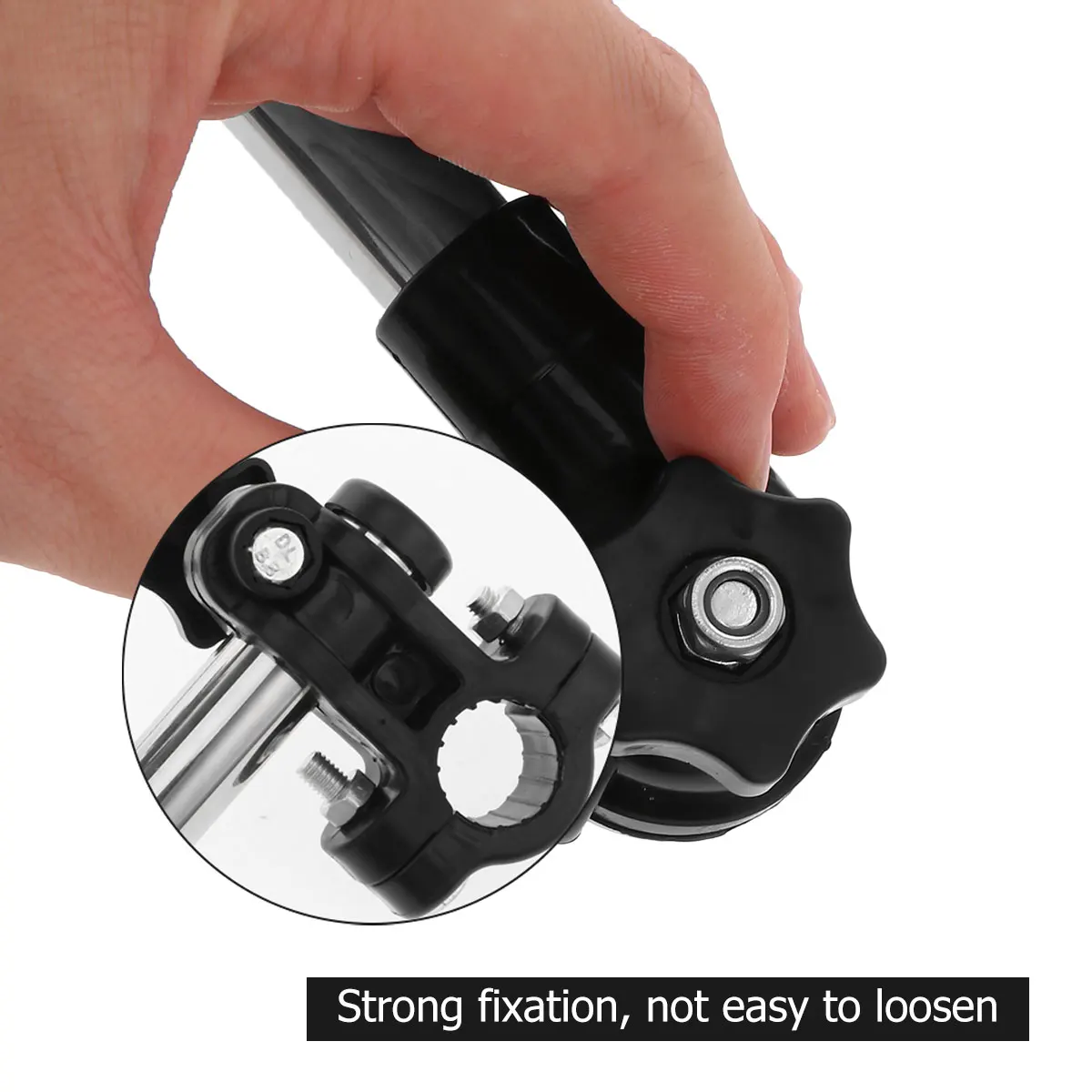 

Folding Umbrella Stand For Bike Bicycle Umbrella Bracket Holder Retractable Sun Shade Rain Protection Foldable Black Free Hands