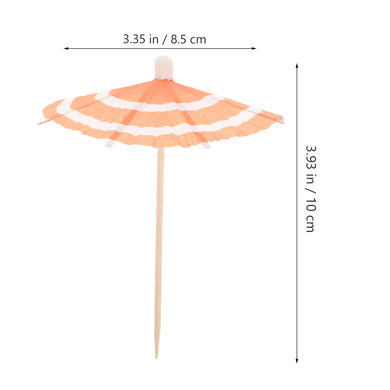 

50Pcs Cocktail Picks Umbrella Drink Sticks Paper Mini Umbrellas for Parties Desserts Appetizers Fruit Decorations