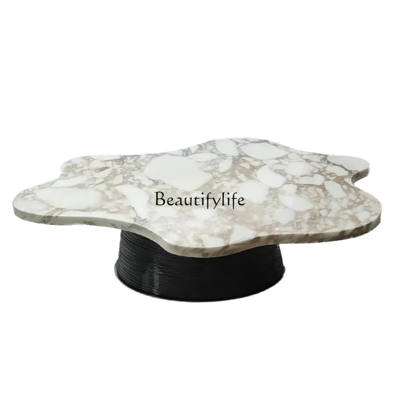 

Creative and Slightly Luxury Shaped Clouds Marble Tea Table Living Room