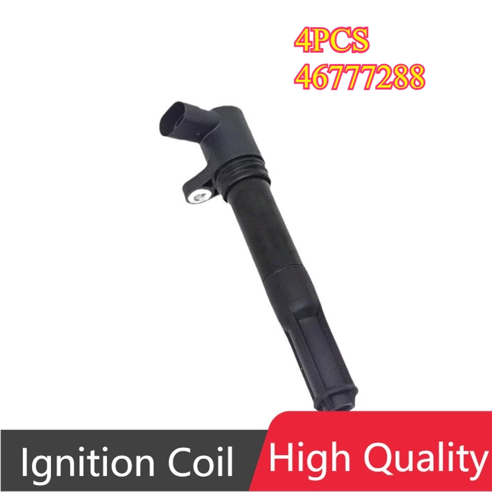 

4Pcs 46777288 55246099 UF700 504142675 0986221043 Ignition Coils For Fiat 500 500C Ritmo Alfa Romeo MiTo 1.4L