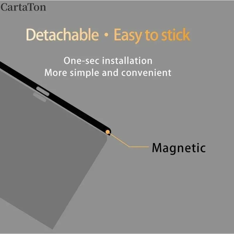 Magnetic Anti-peeping Screen Protector For Macbook Air 13 15.3 inch M1 M2 M3 Pro 14 16 2023 Privacy Filter Anti-spy/Glare Film