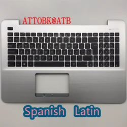 Spanish/Latin/BR Laptop Keyboard for Asus X555LD X555LN A555L F555L R556L VM510L W519L Y583L R557 W509 X555S X555D With C shell