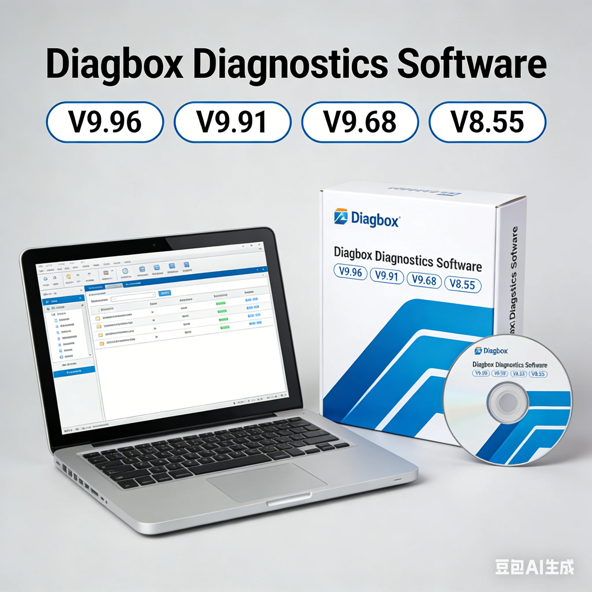 Diagbox V9.96 V9.91 V9.68 V8.55 Diagnostic Tool Software - Auto Vehicle Car Health Check System