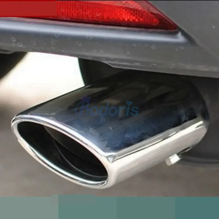 

For Honda CRV CR-V CR V 2007-2011 2012-2016 Exhaust Muffler Tip Pipe End Stainless Steel Chrome Car Styling Accessories
