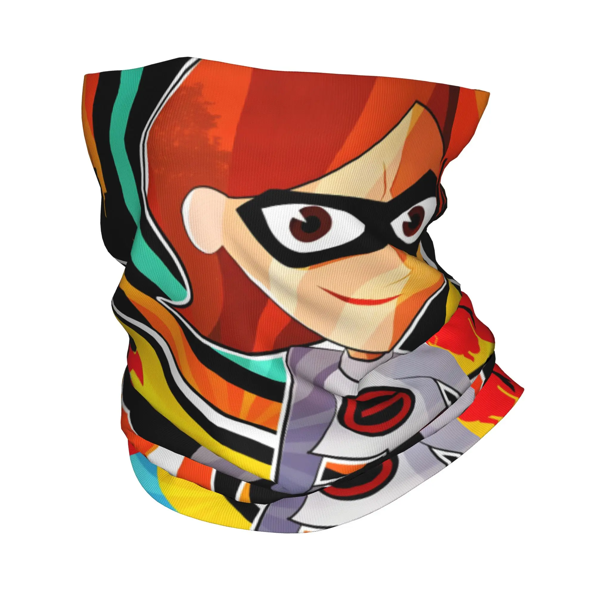 

Custom The Incredibles Mangas Classic Bandana Winter Neck Warmer Men Windproof Wrap Face Scarf for Ski Gaiter Headband