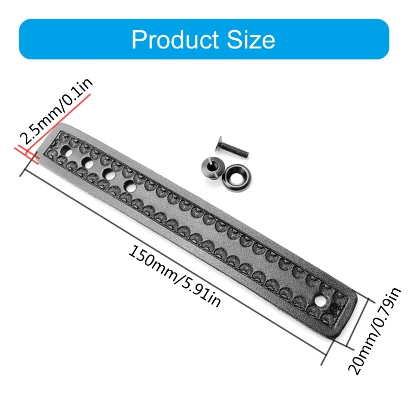 Adjustable IWB Soft Belt Rings for Holsters Sheath Secure Carry Fits 1.25" to 2" Belts 203C