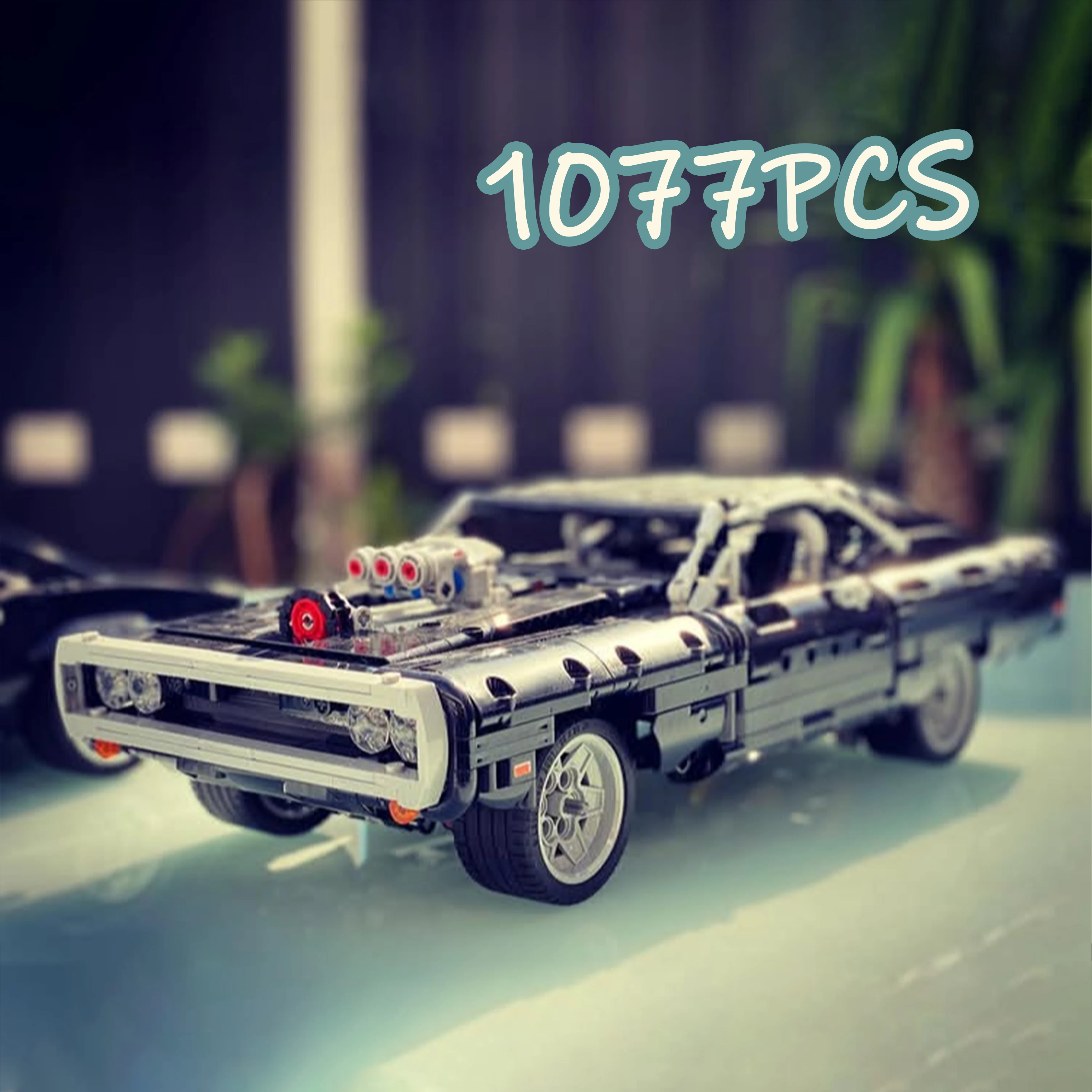 

Креативный гоночный автомобиль, строительные блоки, модель скоростного спортивного автомобиля MOC 42111, набор игрушек Technic Bricks для мальчиков, подарочная коллекция