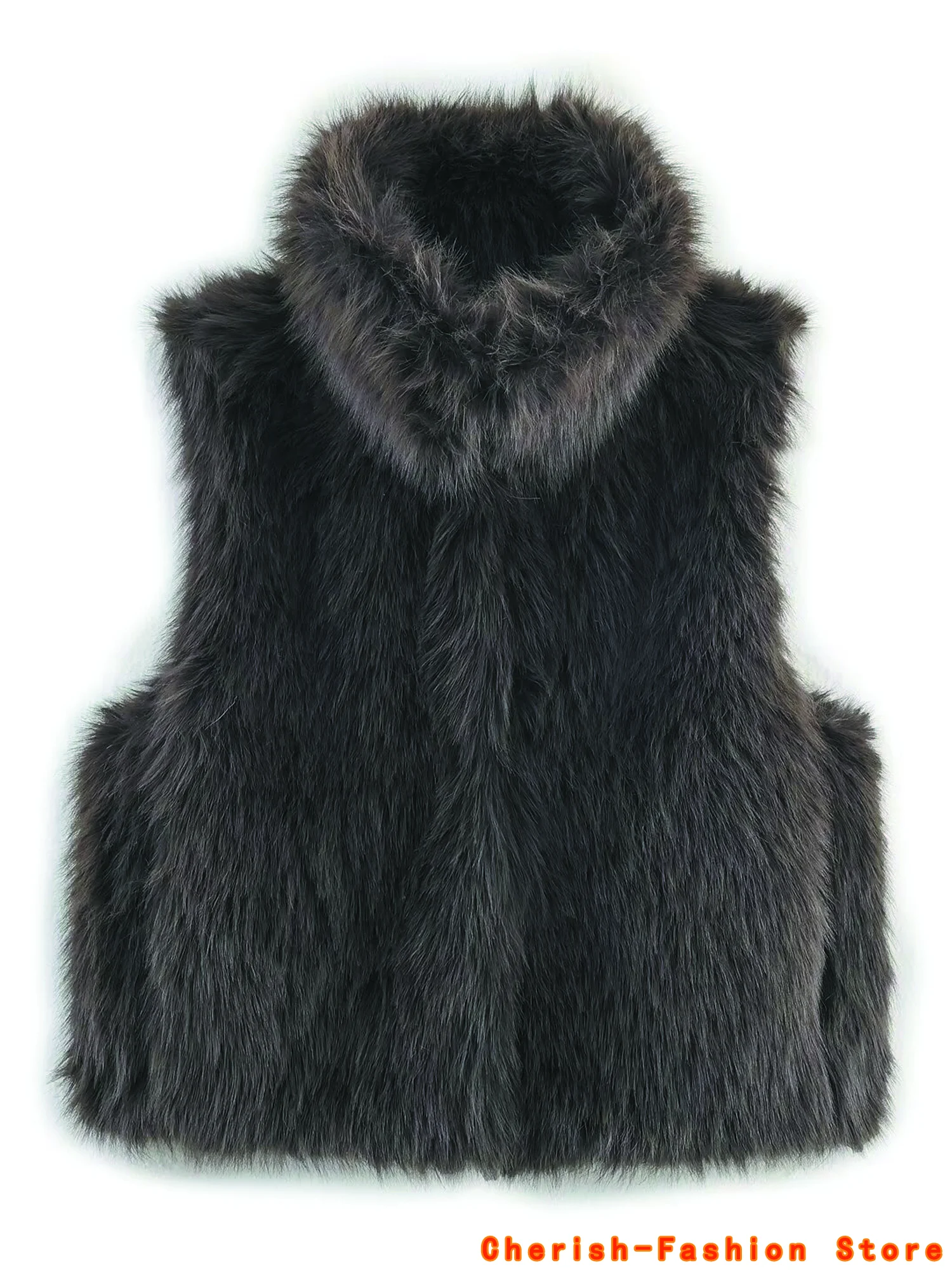 Gilet épais et chaud en fausse fourrure pour femmes, sans manches, col à revers, crochet avant, vêtements d'extérieur pour femmes, hauts chics, gilet à la mode chaud
