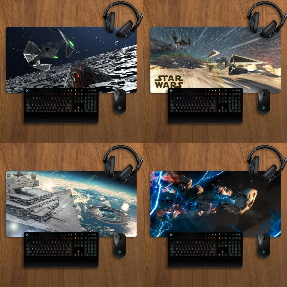 

Коврик для мыши MINISO из «Звездных Войн», нескользящий, утолщенный, офисный, для студентов и игровых игр, большая подушка для письма