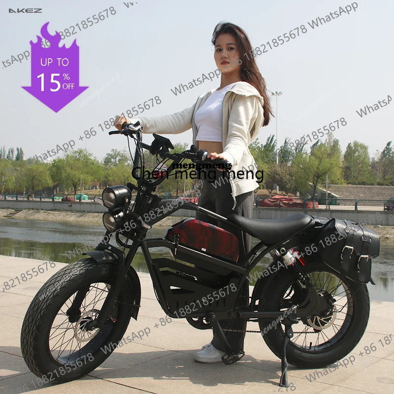 

Электрический горный велосипед A61 от профессионального производителя, 18 Ач, для мужчин, для снега и пляжа, с полной амортизацией