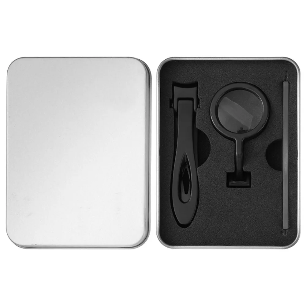 

1 шт./компл. Практичные кусачки для ногтей с увеличительным стеклом, защитой от разлетающихся обрезков, широким раскрытием лезвий, для толстых и твердых ногтей, специальные кусачки для маникюра, инструменты для красоты