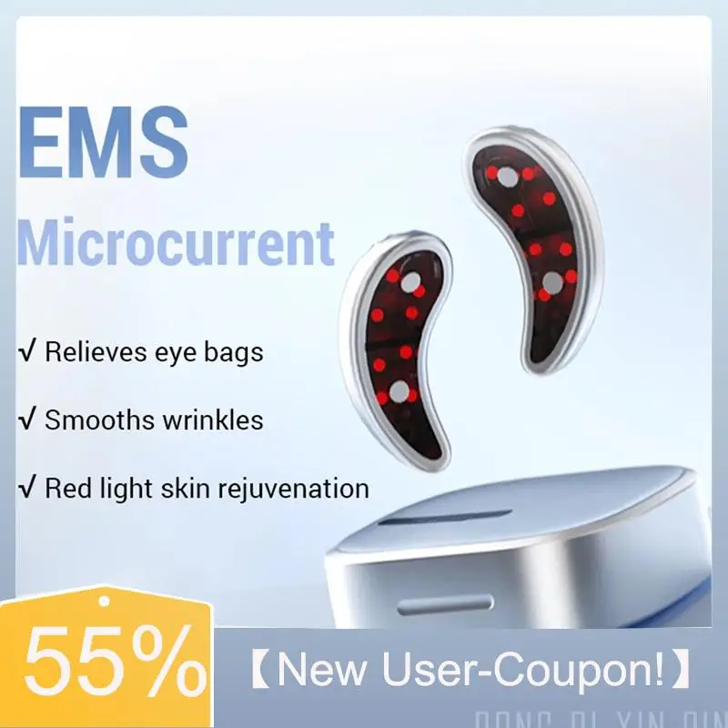 A60T อุปกรณ์นวดตา LED Micro-Current ใหม่เพื่อบรรเทาเส้นรอบดวงตา บวม และความเมื่อยล้า