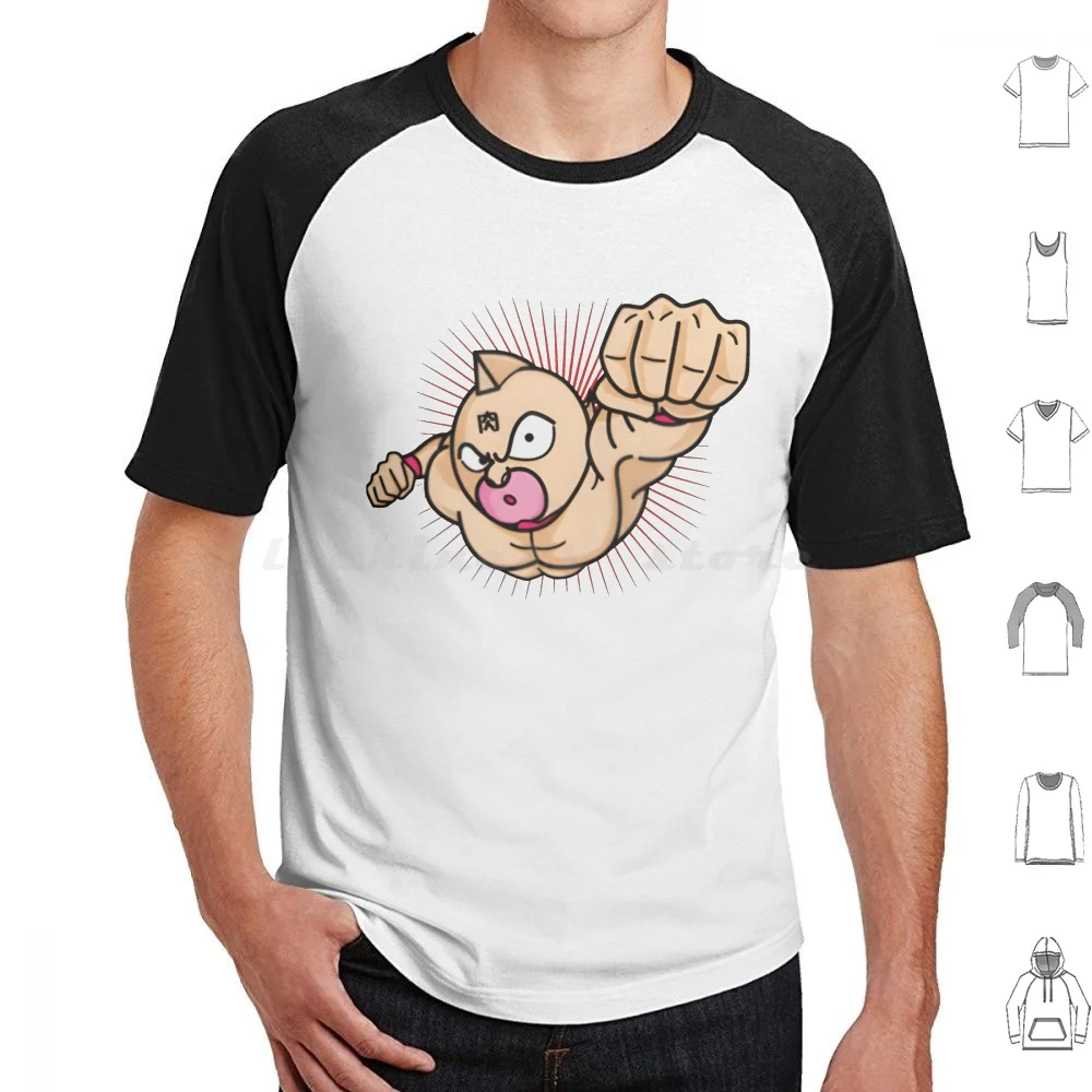 Kinnikuman Cute T Shirt 6xl Cotton Cool Tee Kinnikuman Anime Manga Japan Japanese Nisei Kid Muscle Ultimate Muscles Colorful