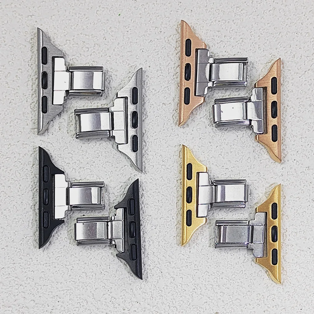 Trendiger 14-mm-Armband-Adapter für Smartwatch, Edelstahl-Italien-Charm-Verbindung, passend für 9-mm-Armbänder, Zubehör für DIY-Schmuck – Detail 3