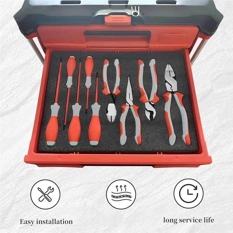 

【CLEARANCE】Tool Box Foam 4Pcs 18 X12 X2 Inch& 18 X 12 X 1 Inch Shadowfoa M Inserts For Cases Polyethylene Storage Sheets For Too