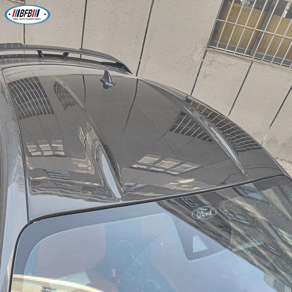 High Quality Dry Carbon Fiber Add on Style Car Roof Cover for Mustang 2015-2024