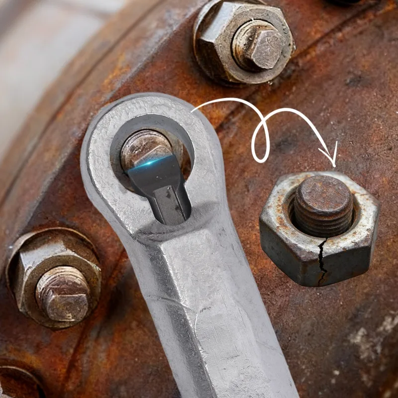 3/1 шт., сверхмощный, устойчивый к ржавчине, средство для удаления поврежденных гаек, гаечный ключ для ржавых гаек, инструмент для удаления резака, стальной шестигранный ключ
