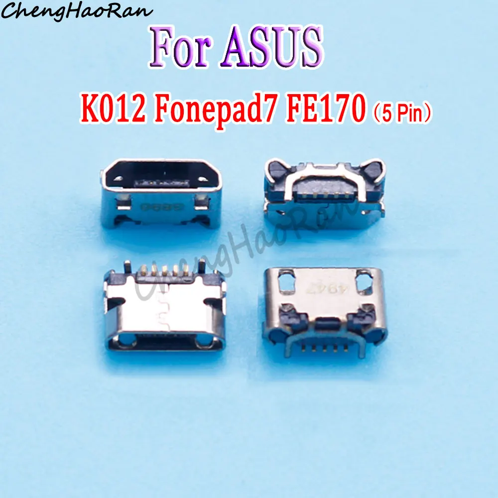 2/5/10 Pieces For Asus K012 Fonepad7 FE170 Mobile Phone Tail Plug Charging USB 5 Pin Built-in Interface Connector Accessories