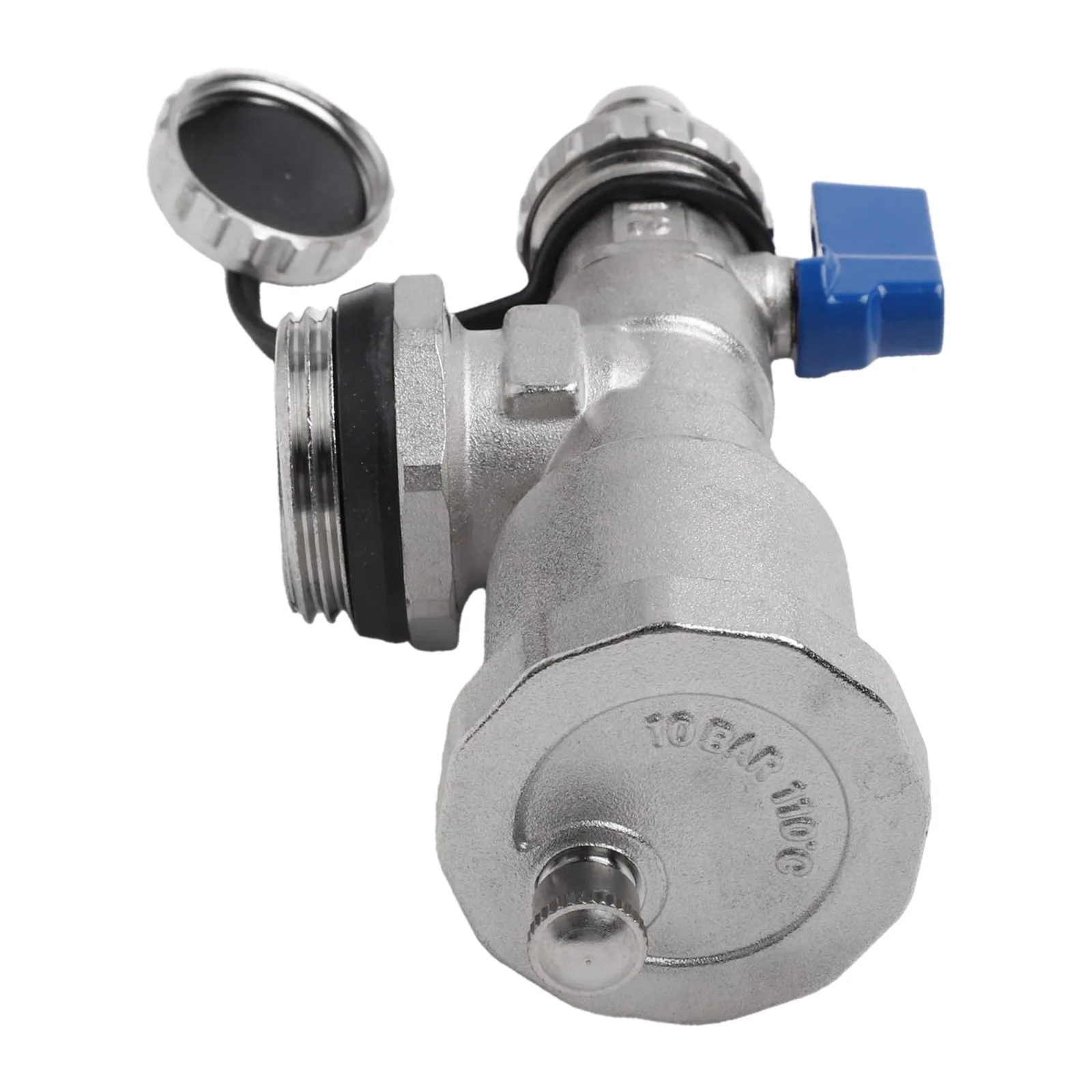 G1 DN25 Brass Heating Distributor for Residential and Commercial Use Equipped with Quick Automatic Bleeder and Drain Taps